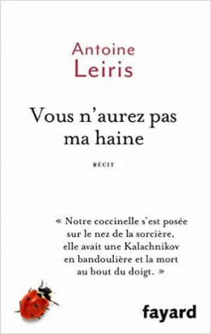 Antoine Leiris – Vous n’aurez pas ma haine